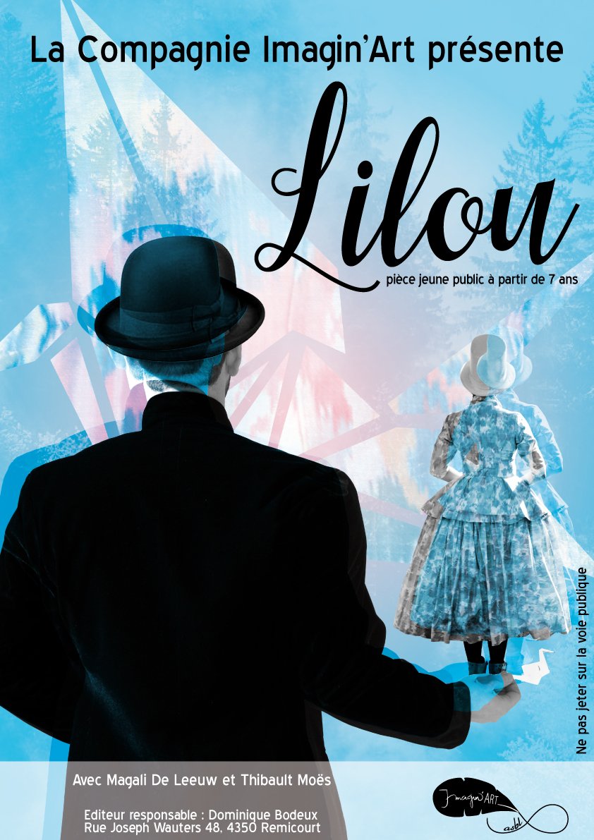 Thibault Moës en costume d’époque dans une pièce de Molière